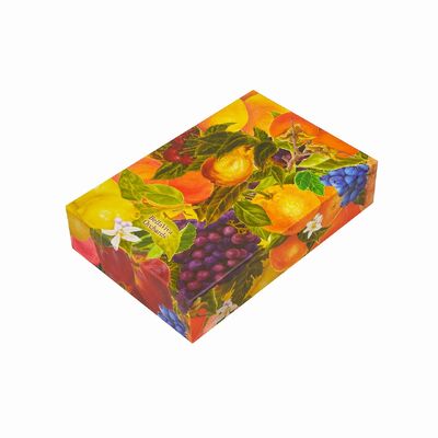 Bon prix Boîte d'emballage de fruits de luxe sur mesure rigide boîte cadeau en deux pièces avec logo en ligne