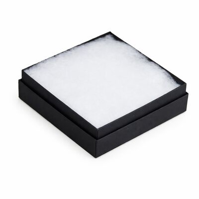 Guter Preis Umweltfreundliche Bastelpapier kleine kundenspezifische schwarze Baumwoll gefüllte Schmuckschatulle Luxus Schublade Cajas Para Joyas Por Schmuckverpackungsschachtel Online